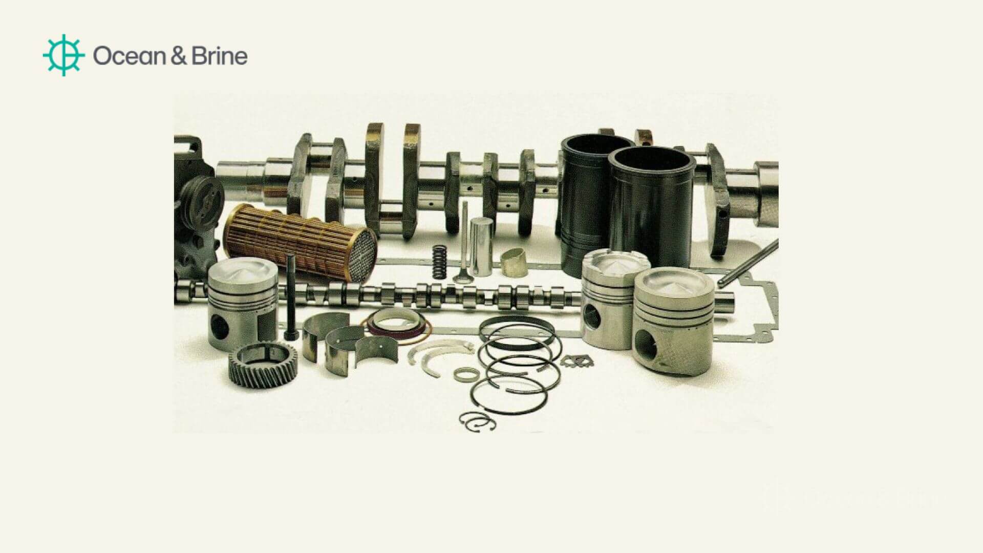 various MAN BW engine spares